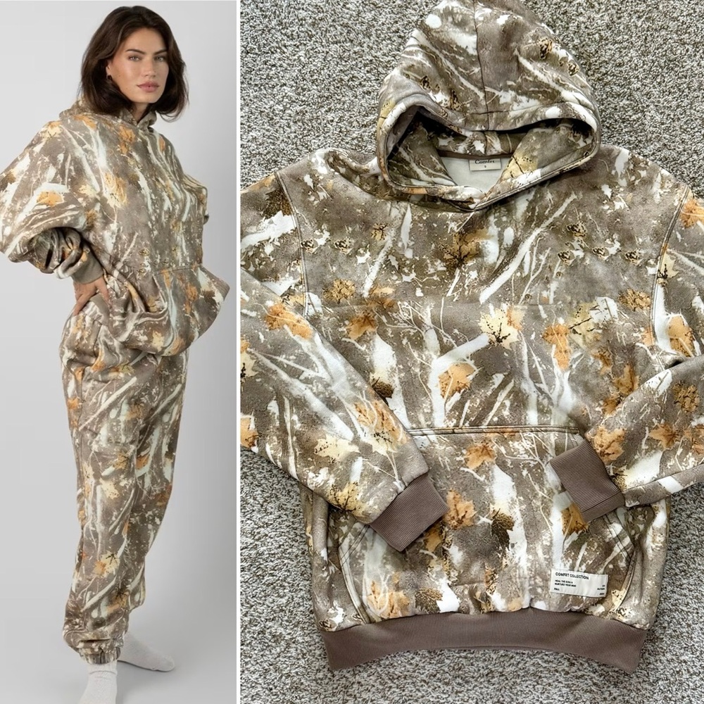 Unisex Comfrt Hoodie Camo